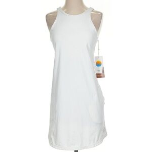 NEW With Tags Vuori Volley Dress Women's Performance Dress White Large NWT